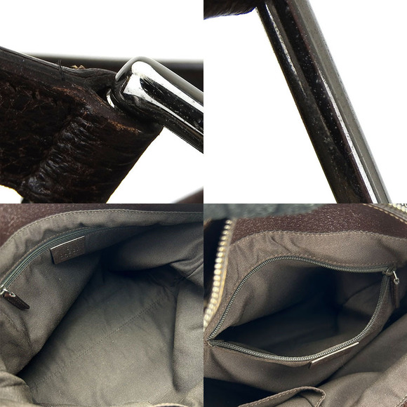 Gucci GUCCI GG Canvas Leather Tote Bag 139552 Canvas Tote Bag 139552 - Picture 8 of 11